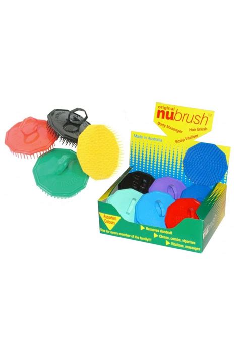 nu brush priceline|Nu Brush Scalp Massage Brush Pack Of 12 Mix .